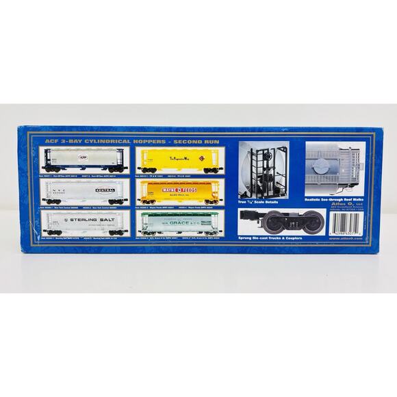 Atlas O Kerr-McGee ACFX #62012 ACF 3-Bay Cylindrical Hopper 6307-1 New - Picture 8 of 8